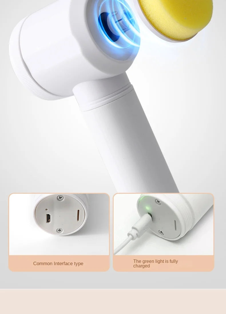 Brosse de nettoyage électrique multifonctionnelle